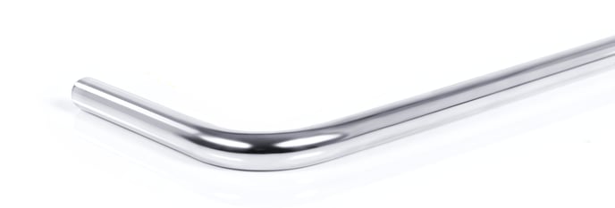 Alphacool HardTube 13mm 90° Mässing 20/40cm Krom