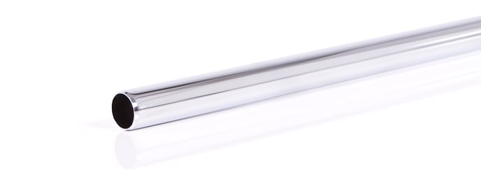 Alphacool HardTube 13mm 90° Mässing 20/40cm Krom