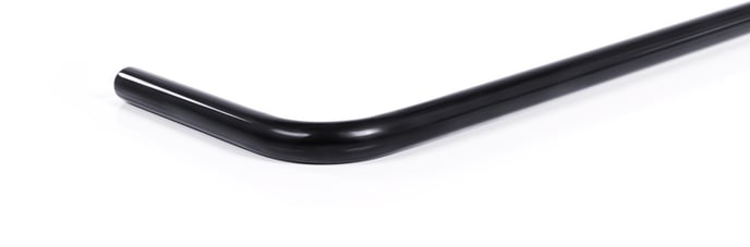 Alphacool HardTube 13mm 90° Mässing 10/50cm Svart