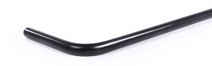 Alphacool HardTube 13mm 90° Mässing 10/30cm Svart