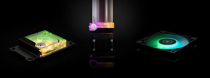 EK-Classic Kit P360 D-RGB - Black Nickel Edition