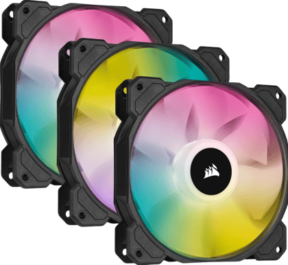 Corsair SP120 RGB Elite 120mm Triple Pack Svart