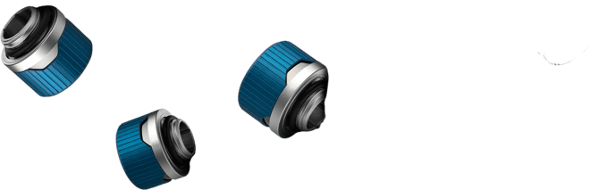 EK-Quantum Torque 6-Pack HDC 12 - Blue Special Edition