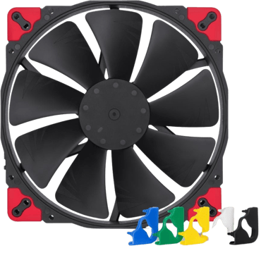 Noctua NF-A20 PWM chromax black swap