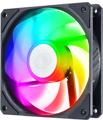 Cooler Master SickleFlow 120 ARGB Reverse Edition Svart