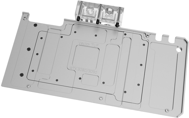 EK-Quantum Vector TUF RTX 3080/3090 Active Backplate D-RGB - Plexi