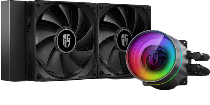 DeepCool Castle 240EX Svart