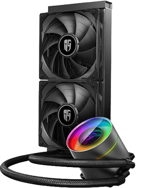DeepCool Castle 240EX Svart