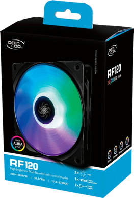DeepCool RF 120 RGB 3-pack