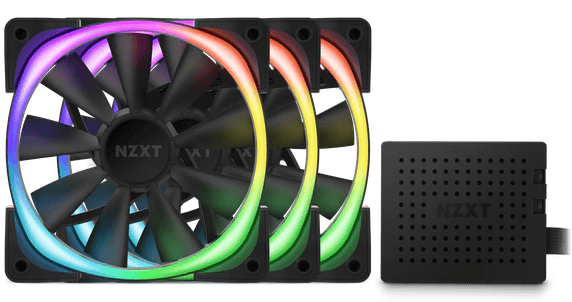 NZXT Aer RGB 2 120mm 3-pack Svart