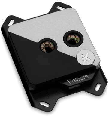 EK-Quantum Velocity Strike D-RGB - Matte Black + Silver