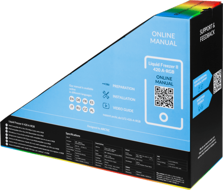 Arctic Liquid Freezer II 420 A-RGB