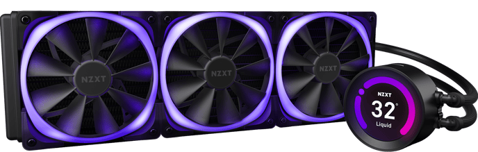 NZXT Kraken Z73 360mm RGB Svart