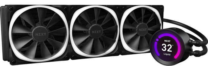 NZXT Kraken Z73 360mm RGB Svart