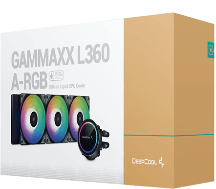 DeepCool GAMMAXX L360 A-RGB Svart