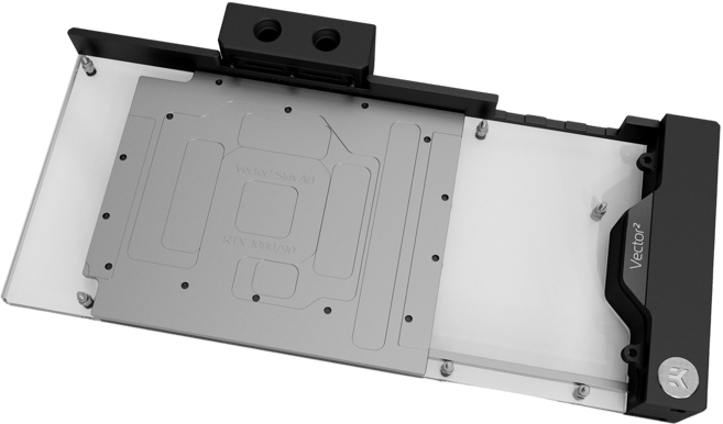 EK-Quantum Vector² Strix RTX 3080/90 ABP D-RGB - Nickel + Plexi