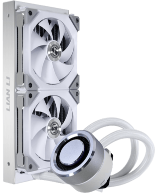 Lian Li Galahad SL Edition 240 RGB Vit/Silver