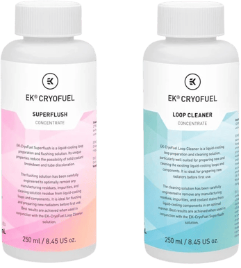 EKWB EK-CryoFuel Loop Cleaner+ Superflush - Nettoyant Pour Circuit Watercooling - Référence 3831109897720