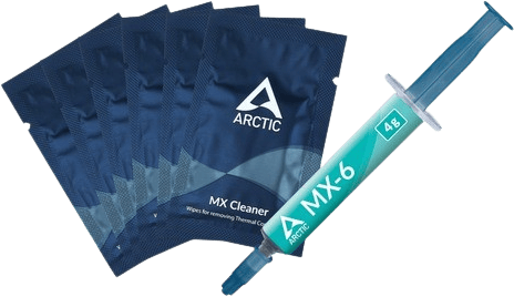Arctic MX-6 4g + 6st MX Cleaner