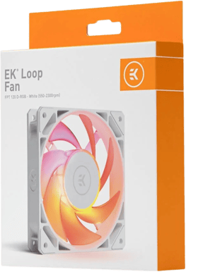 EK-Loop Fan FPT 120 D-RGB - White (550-2300rpm) - Inet.se