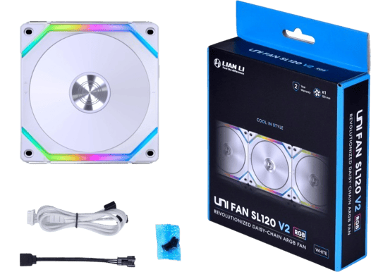 Lian Li UNI FAN SL120 RGB V2 PWM Vit