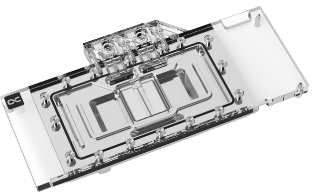 Alphacool Eisblock Aurora Acryl RX 7900XT Reference with Backplate