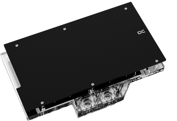 Alphacool Eisblock Aurora Geforce RTX 4090 Aorus Master - Gaming with Backplate