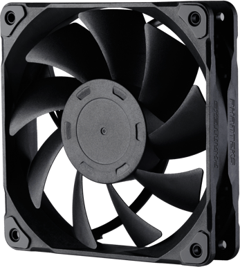 Phanteks M25 120mm PWM Svart 3-pack