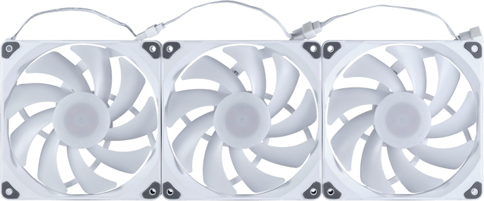 Phanteks M25 140mm PWM DRGB Vit 3-pack