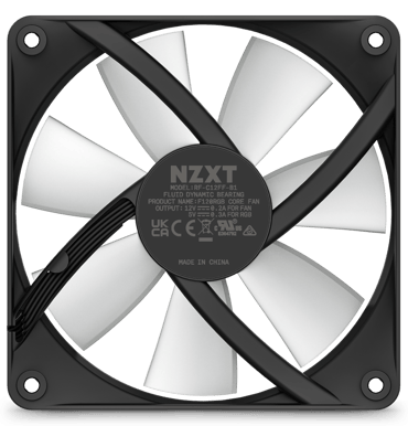 NZXT F120 RGB Core 120mm Svart
