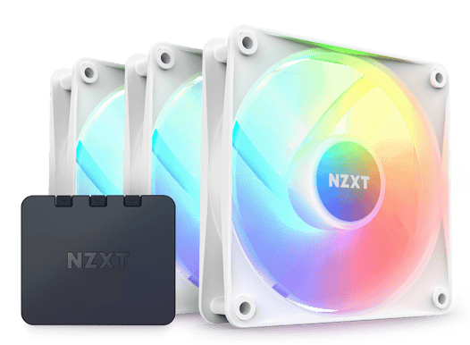 NZXT F120 RGB Core 120mm Vit 3-pack