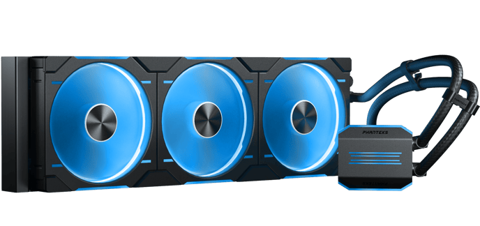 Phanteks Glacier One 420 D30 Svart