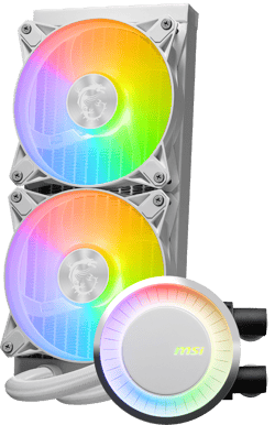 MSI MAG Coreliquid E240 White