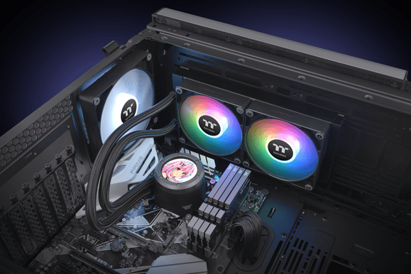 Thermaltake TH240 V2 A-RGB Sync Ultra Svart