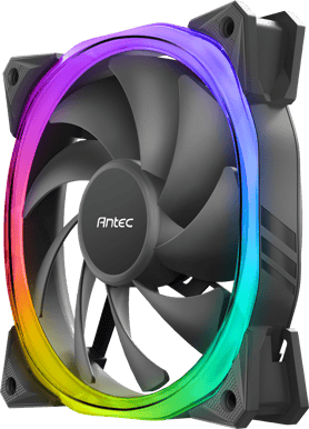 Antec Fusion 120 ARGB PWM 1-pack Svart