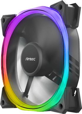 Antec Fusion 120 ARGB PWM 1-pack Svart