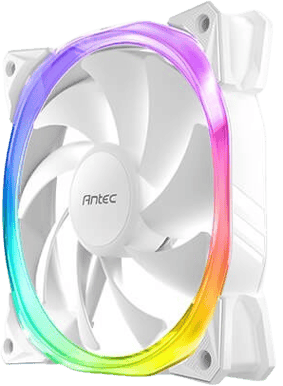 Antec Fusion 120 ARGB PWM 5-pack med A-RGB Kontroll Vit