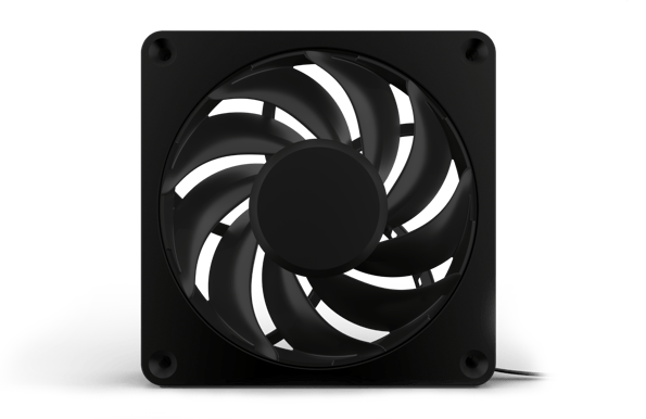 Alphacool Apex Stealth Metal Svart 120mm 2000rpm