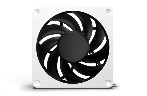 Alphacool Apex Stealth Metal Vit 120mm 2000rpm