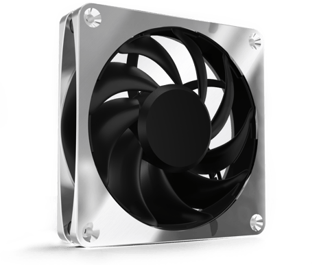 Alphacool Apex Stealth Metal Krom 120mm 3000rpm