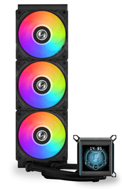 Lian Li Galahad II LCD 360 Svart