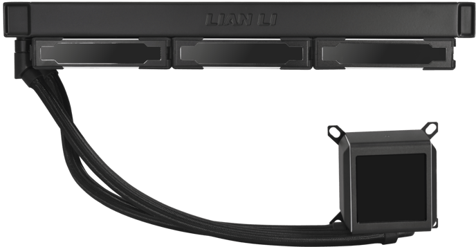 Lian Li Galahad II LCD INF 360 Svart