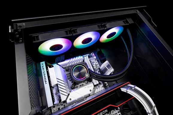 EK-Nucleus AIO Replacement Cover - Black Eclypse