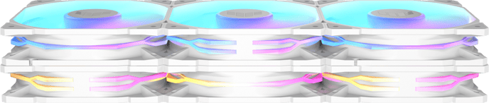 ASUS TUF Gaming TR120 A-RGB 3-pack Vit Regular