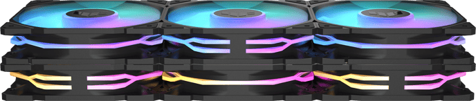 ASUS TUF Gaming TR120 A-RGB 3-pack Svart Regular