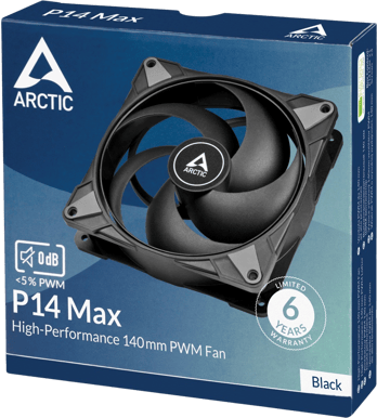Arctic Cooling Arctic P14 Max Black