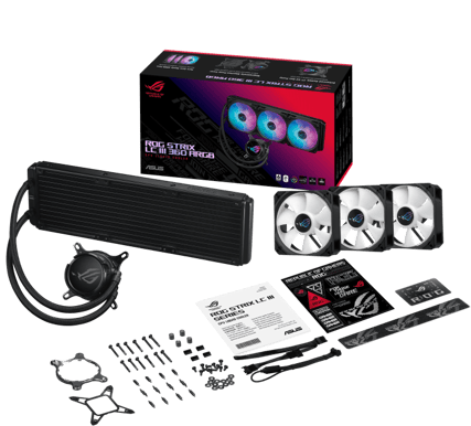 ASUS ROG Strix LC III 360 A-RGB Svart