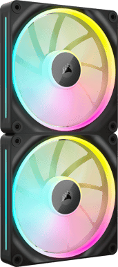 Corsair iCUE LINK LX140 RGB Svart 2-pack