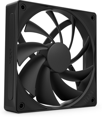NZXT F120Q V2 120mm Svart