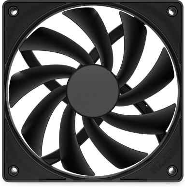 NZXT F120Q V2 120mm Svart